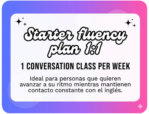 Starter Fluency Plan